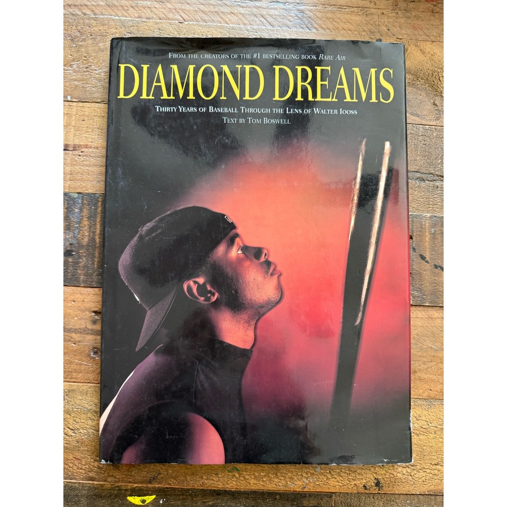 Diamond Dreams Baseball Photography Book Walter Iooss Tom Boswell 1st Ed 1995